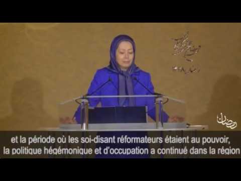 Iran - Maryam Radjavi à la conférence de solidarité des religions contre l’extrémisme- 3