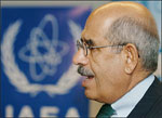 le directeur général de lAIEA, Mohammad ElBaradeï 