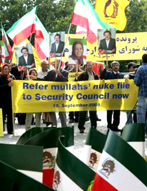 Iran : l'opposition demande renvoi de Téhéran devant le Conseil de sécurité