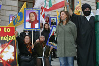 Des Iraniens à Londres appellent à des mesures sévères contre le régime des mollahs  