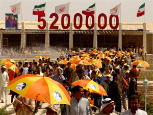 5,2 millions dIrakiens contre la menace terroriste du régime de lIran et pour lOMPI  