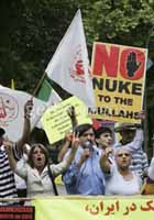 Les Iraniens de Berlin disent non à la bombe et non au terrorisme venu dIran
