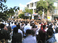 Lagitation reste de mise dans le nord-ouest de lIran