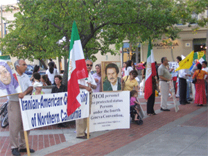 Condamnation de la destruction par le régime iranien des canalisations deau d'Achraf