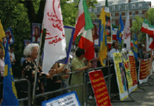 ‘Expulsez d’Irak les agents terroristes de l’Iran » ‘ un rassemblement à Londres Expulsez d'Irak les agents terroristes de l'Iran" un rassemblement à Londres