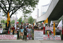 Iran : Les Iraniens du Canada appellent à la protection des droits de l’OMPI en Irak Iran : Les Iraniens à Toronto appellent à la protection des droits de l'OMPI en Irak