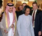 Condoleezza Rice brandit la menace de sanctions contre l'Iran 