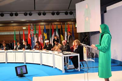 Maryam Radjavi, Conf&eacute;rence : l'Islam contre l'int&eacute;grisme, Paris, 6 septembre 2008