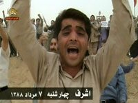 La presse insiste pour entrer à Achraf Les résidents d'Achraf résistent à l'assaut des forces répressives irakiennes