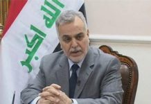 Le Vice-président irakien veut que le régime iranien mettent fin à l’hostilité envers les Irakiens terak Al-Hachemi, vice-président irakien