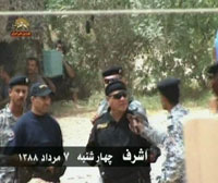 forces r&eacute;pressives irakiennes &agrave; Achraf