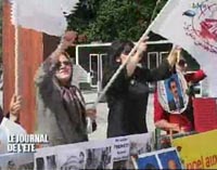 Manifestation &agrave; Gen&egrave;ve en d&eacute;fense de la Cit&eacute; d'Achraf