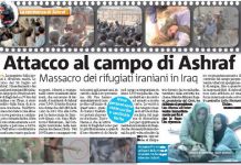 Attaque contre camp d’Achraf, le massacre de réfugiés iraniens en Irak ‘ Metro Italie Metro -Italie