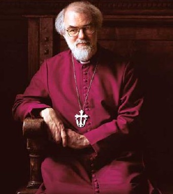 Rowan Williams, archev&ecirc;que de Canterbury, chef de l'Eglise anglicane