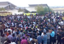 Iran : protestation à l’université de Yassoudj Université de Yassoudj, 26 octobre 2009