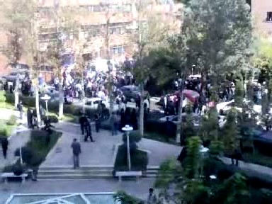 Université Charif à Téhéran 2 novembre 2009 