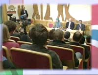 Réunion au parlement norvégien, décembre 2009 