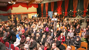 Auvers-sur-Oise, cérémonie des voeux de la Résistance iranienne, le 8 janvier 2010