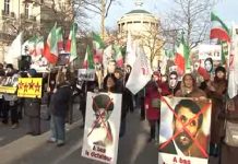 « Nous sommes la voix du peuple iranien ici à l’étranger », dit une manifestante à Paris Paris, 28 décembre 2009