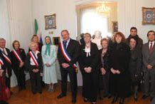 Le soulèvement de l’Iran à l’honneur à la mairie de Magny-en-Vexin Magny en Vexin, 17 janvier 2010
