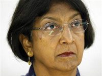 La responsable des droits de l’homme à l’ONU dénonce les exactions en Iran La haut-commissaire aux droits de l'homme de l'ONU Navi Pillay