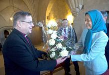 Rencontre avec le Primat de l’église luthérienne de Finlande Maryma Radjavi et l'archevêque Paarma de Finlande