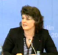 Ute Vogt, députée SPD et ancienne Secrétaire d’Etat à l’Intérieu