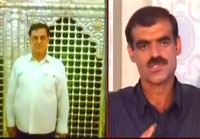 Ali Saremi (g) et son fils Akbar (d)