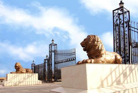 Achraf, la porte des Lions, entrée principale