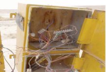 Sabotage de l’installation téléphonique d’Achraf par les forces irakiennes Achraf - 28 septembre 2010