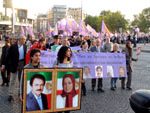 Les manifestants souhaitent que l’Union européenne et la France sanctionnent l’Iran Paris, 9 octobre 2010