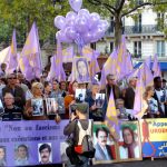Des mesures pour sanctionner les responsables de la répression en Iran manifestation à Paris - octobre 2010