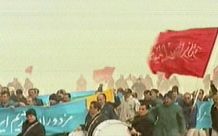 Rassemblement d’agents du régime des mollahs à l’aile sud d’Achraf, en préparation d’une attaque (video)