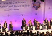 Réunion sur le camp d’Achraf et la politique vis-à-vis de l’Iran