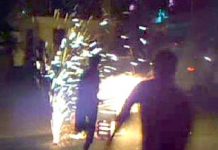 Malgré un dispositif imposant de sécurité, le régime a été incapable d’empêcher les manifestations courageuses lors de la fête du feu