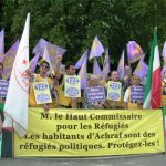 Genève: Le sit-in de protestation des exilés iraniens pour la protection des droits du camp d’Achraf dépasse 123 jours