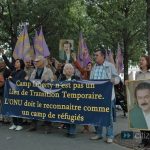 « Le mouvement des Moudjahidines du peuple iranien » a manifesté place du Châtelet, à Paris