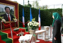 Hommage de la résistance iranienne à Mouloud Aounit