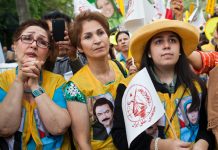 Les opposants au président iranien ont manifesté dans les rues de New York