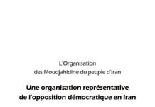 L’OMPI, une organisation représentative de l’opposition démocratique en Iran