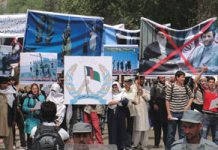 Les Afghans protestent contre les exécutions de leurs compatriotes en Iran