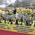 Manifestation à Paris : Les Iraniens mettent en garde contre un prochain massacre au camp Liberty