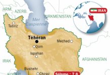 Séisme de magnitude 7/8 dans le sud-est de l’Iran