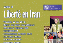 Iran Libération Villepinte, le 22 juin 2013