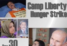 Des centaines d’Iraniens en grève de la faim de Liberty à l’Australie, via l’Europe et l’Amérique