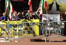 Des opposants iranienne à New York doutent sérieusement de Rohani selon eux Rohani n’est pas un modéré bien au contraire.