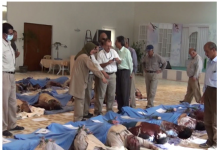 Photos de la Visite du camp d’Achraf par L’UNAMI après le massacre des habitants par les forces irakiennes