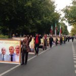 Berlin : des milliers d’Iraniens appellent la communauté internationale à intervenir pour sauver les 7 otages d’Achraf