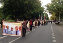 Berlin : des milliers d’Iraniens appellent la communauté internationale à intervenir pour sauver les 7 otages d’Achraf