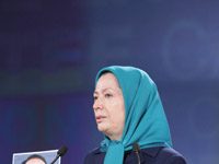 Discours de Maryam Radjavi à la conference internationale de Paris (Mutualité)